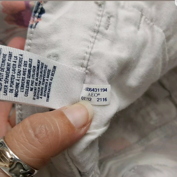 American eagle jeggings floral B175 - Picture 6 of 6